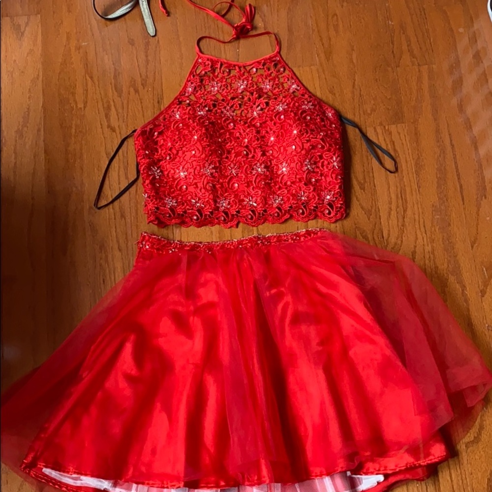 Skirt and top
